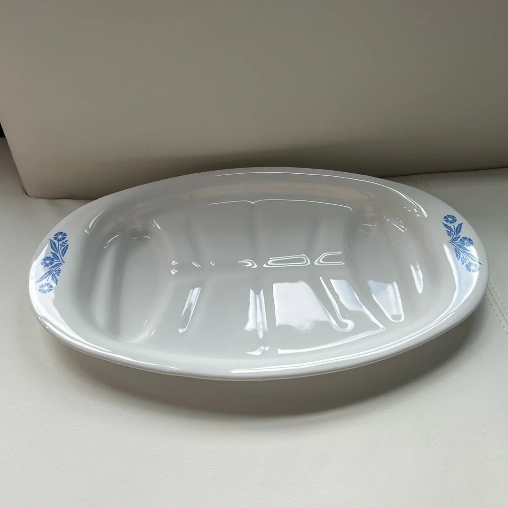 Vintage Corningware Corelle Blue Flower Platter